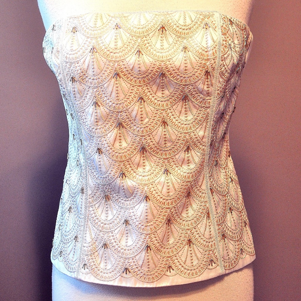 White House Black Market Boustier Size 8